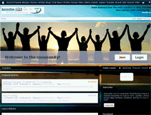 Tablet Screenshot of adhfonline.com